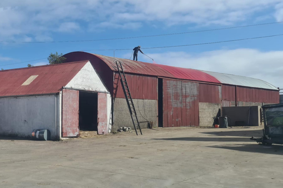 farm roof painting