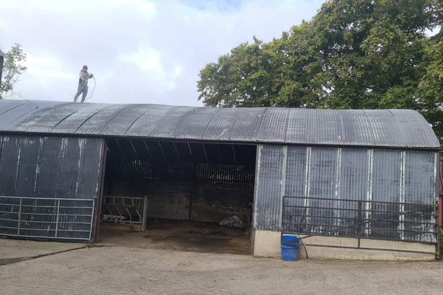 farm roof painting